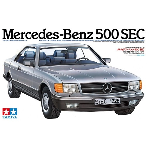 1:24 Mercedes-Benz 500 SEC - New decals 1:24