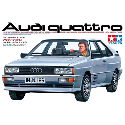 1:24 Audi Quattro - 1 figure 1:24