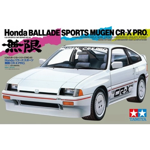 1:24 Honda Ballade Sports Mugen CR-X Pro 1:24