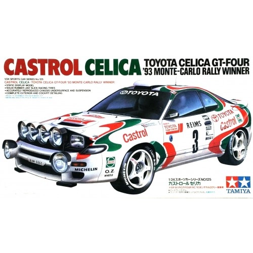 1:24 Celica GT-4 93 Monte-Carlo Rally 1:24