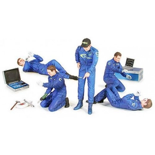 1:24 Rally Mechanics Set 1:24