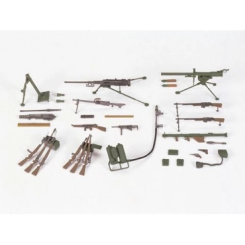 1:35 U.S. Infantry Weapons Set Kit - CA221 1:35