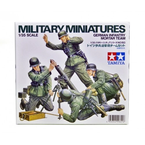 1:35 German Infantry Mortar Team 1:35
