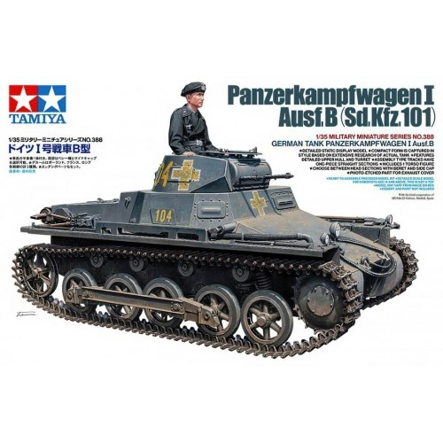 1:35 German Tank Panzerkampfwagen I Ausf.B (Sd.Kfz.101) 1:35