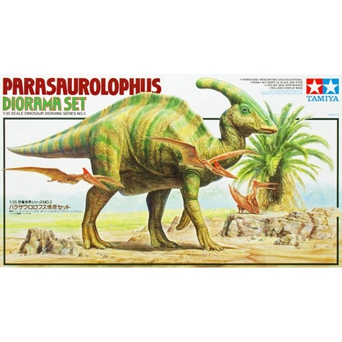 1:35 Parasaurolophus Diorama Set (Series NO.3) 1:35