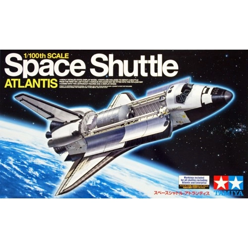 1:100 Space Shuttle Atlantis - 1 figure and stand 1:100