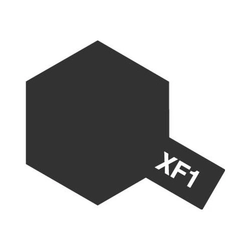 XF-1 Flat Black - Enamel Paint Mini (Flat) 10 ml