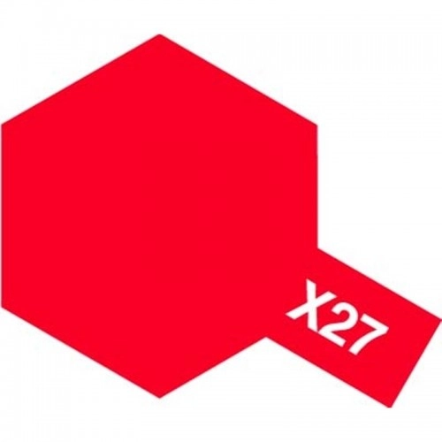 X-27 Clear Red - Acrylic Paint (Gloss) 23 ml