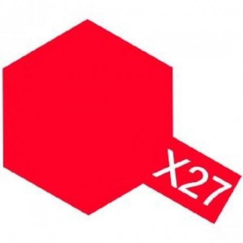 X-27 Clear Red - Acrylic Paint (Gloss) 10 ml