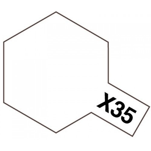 X-35 Semi Gloss Clear - Acrylic Paint Mini ( Semi Gloss) 10 ml