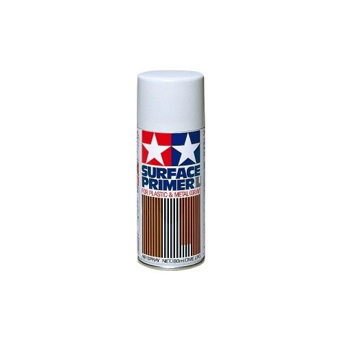 Surface Primer L for Plastic & Metal (Gray) 180 ml