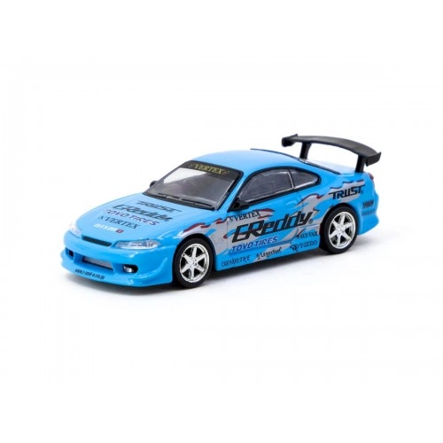 VERTEX Nissan Silvia S15 Greddy, Blue 1:64