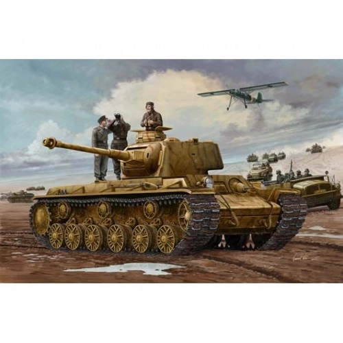 1:35 German Pz.Kpfm KV-1 756(r) Tank 1:35