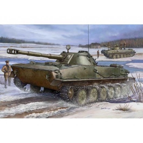 1:35 Russian PT-76 Light Amphibious Tank 1:35