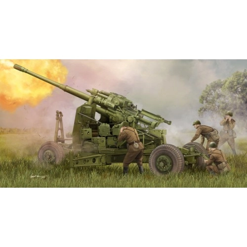 1:35 Soviet 100mm Air Defense Gun KS-19M2 1:35