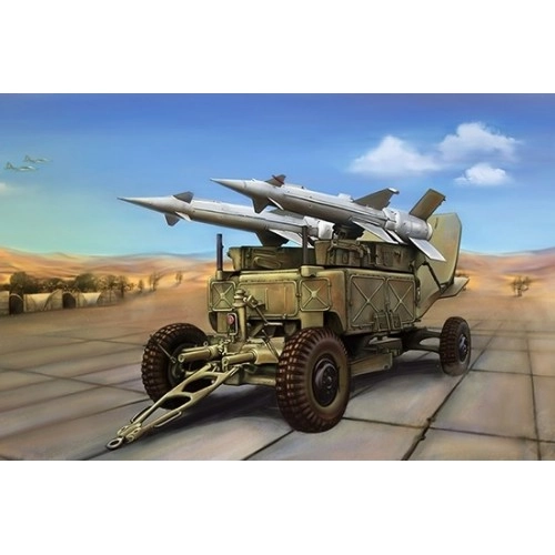 1:35 Soviet 5P71 Launcher with 5V27 Missile Pechora (SA-3B Goa) 1:35