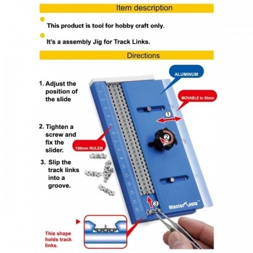 Track Maker (Assembly Jig for Track Links)