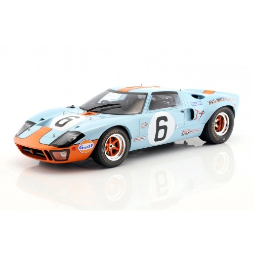 Ford GT40 Mk I #6 Ickx/Oliver Winner 24h LeMans 1969 1:12