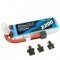 2200mAh 11.1V 45C Gens Ace EC3/XT60/T-dean 