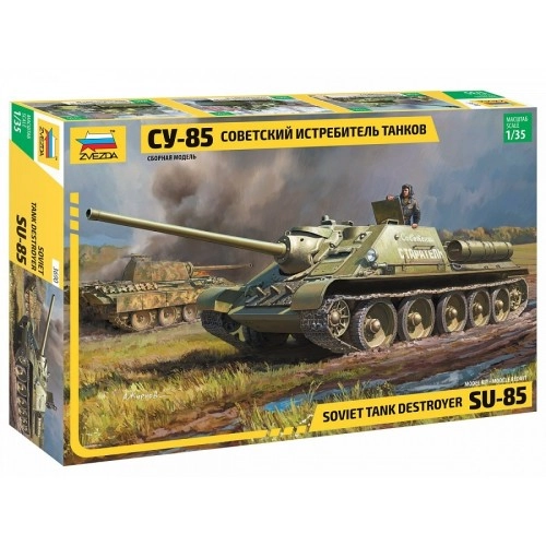 1:35 SU-85 SELF PROPELLED GUN 1:35