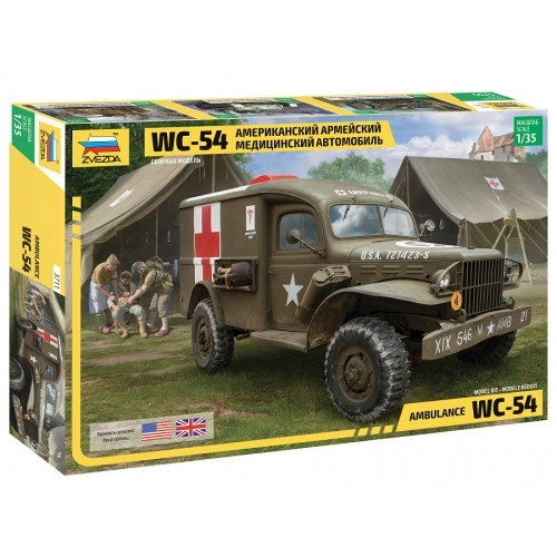 1:35 US Army Medical Vehicle Dodge WC-54 1:35