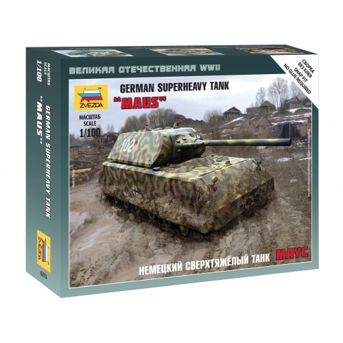 1:100 GERMAN TANK MAUS 1:100